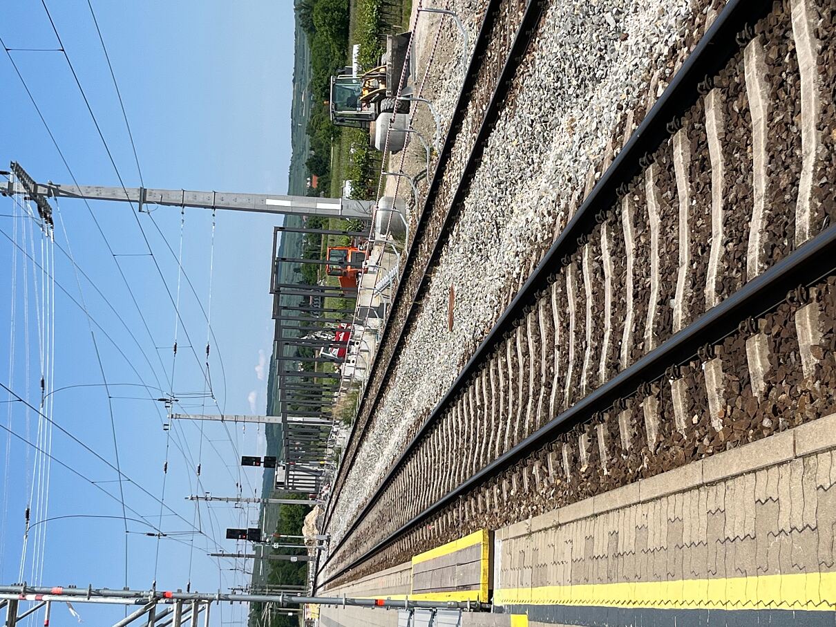 Hadersdorf Bf. Gleis © ÖBB, Christopher Seif