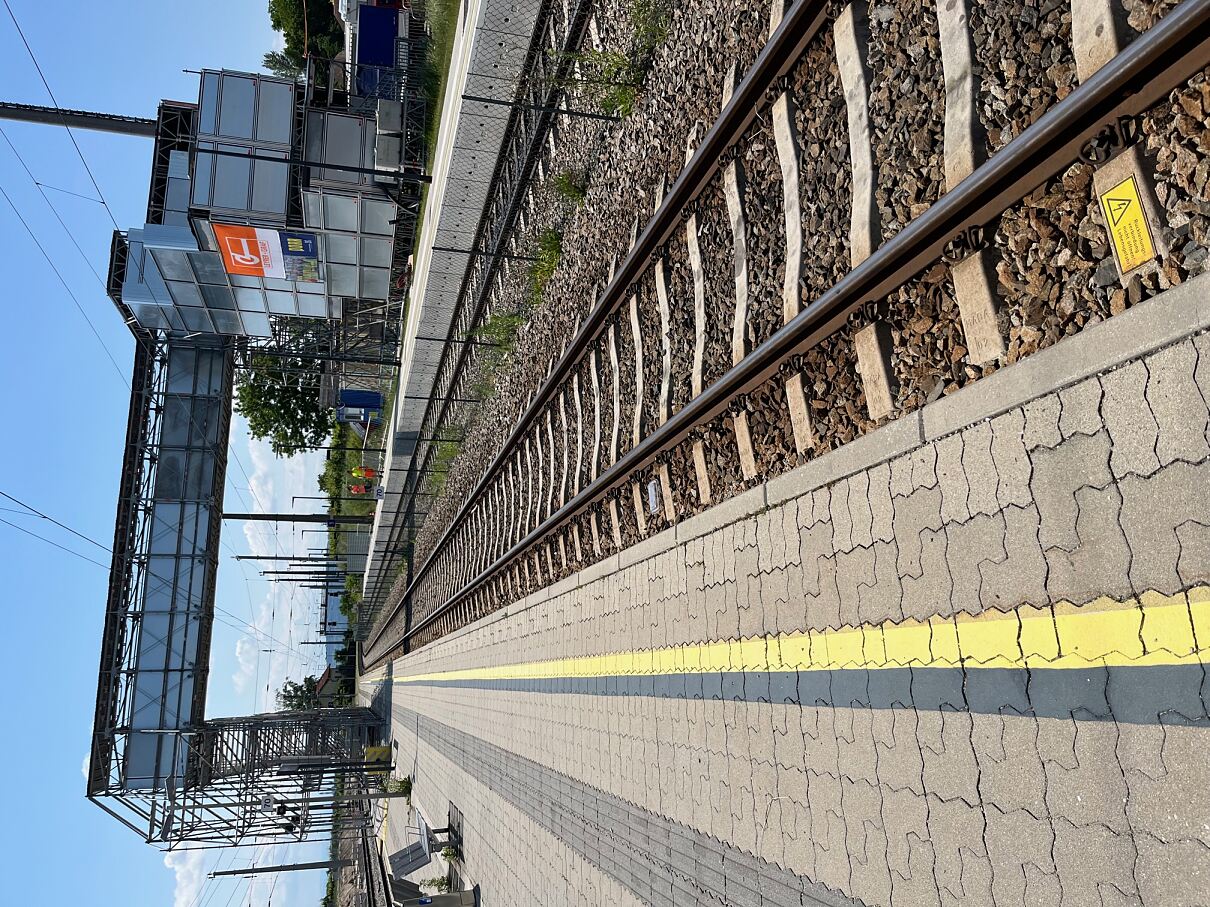 Hadersdorf Bf. Übergangssteg 2 © ÖBB, Christopher Seif