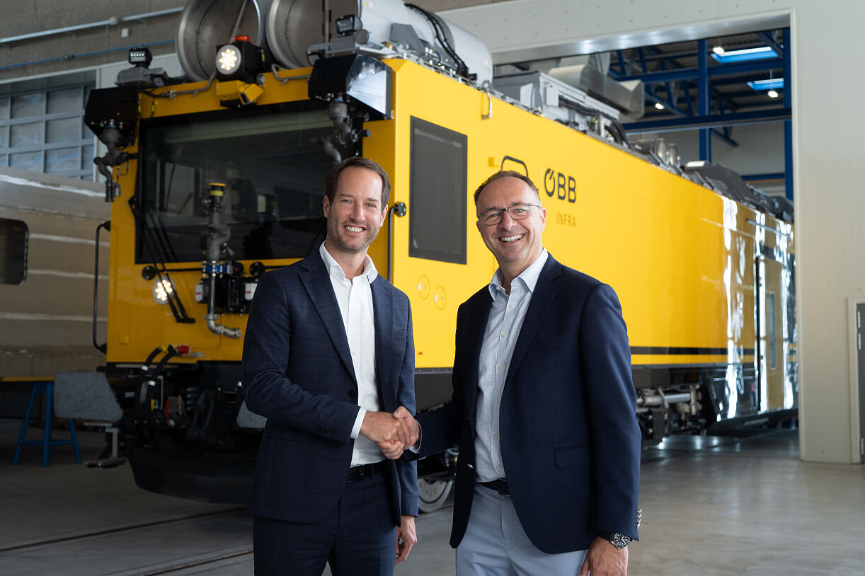 Präsentation Servicejet_VD Johann Pluy_CEO Dennis Laubbacher_©ÖBB-WeXplore