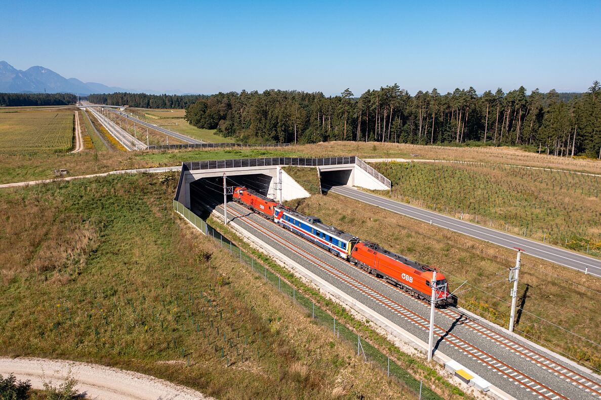 Testfahrt Koralmbahn Highspeed 