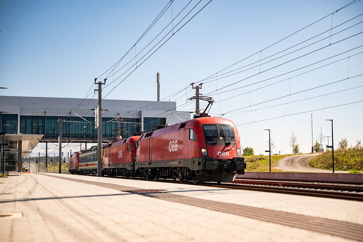Testfahrt Koralmbahn Highspeed 