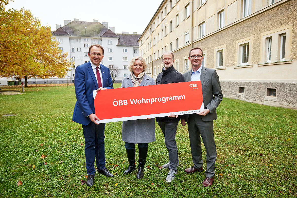 ÖBB präsentieren innovatives Wohnbauprojekt in St. Pölten