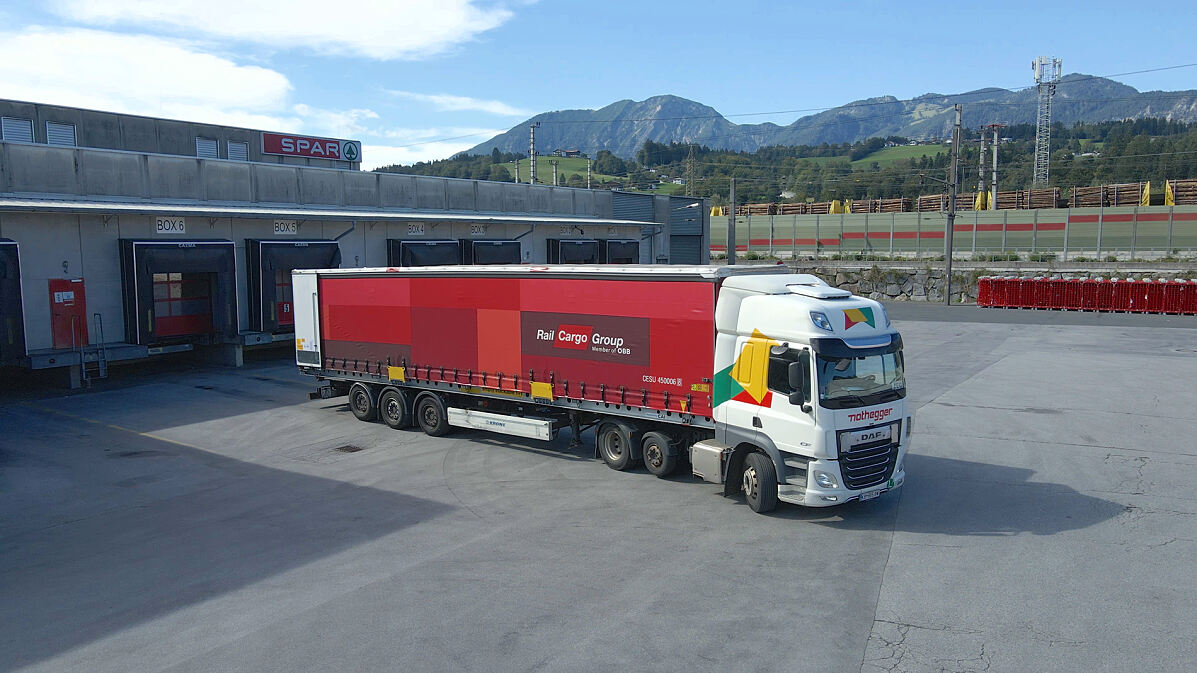 RCG Multimodale Transporte für Brau Union & SPAR