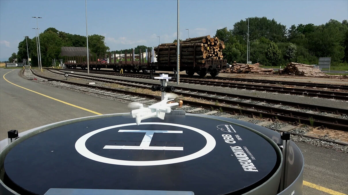 Drohnen bei den ÖBB