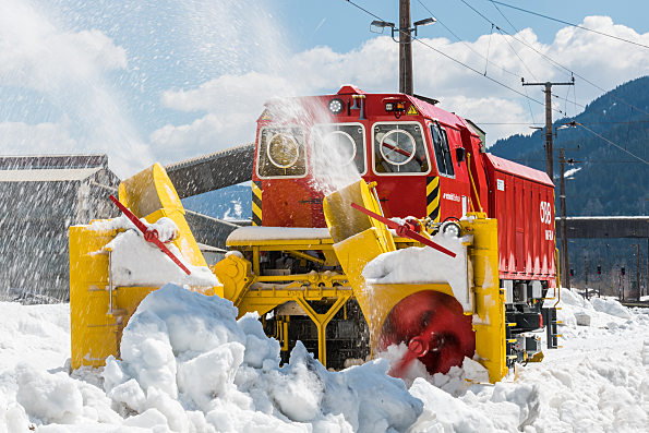 ÖBB Winter Schneeräumung