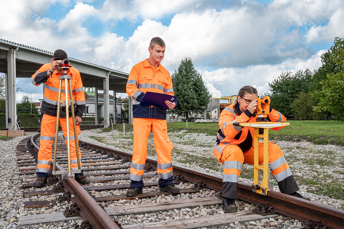 Lehrlinge Gleisbautechnik