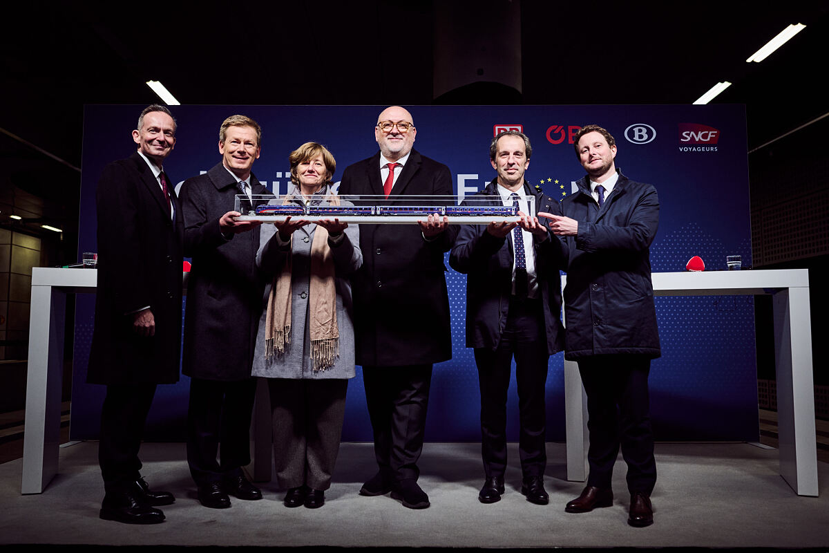 Große Nightjet -Premiere für Berlin - ParisBrüssel