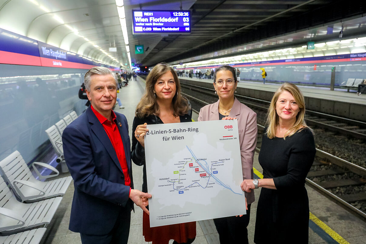 Präsentation Machbarkeitsstudie S-Bahn-Ring Wien