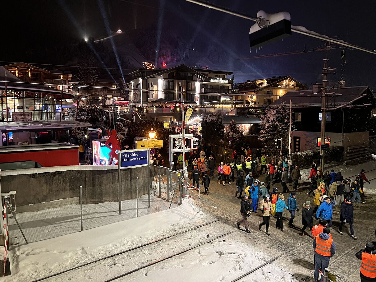 Die ÖBB sorgen für die Mobilität der Fans am Hahnenkammwochenende