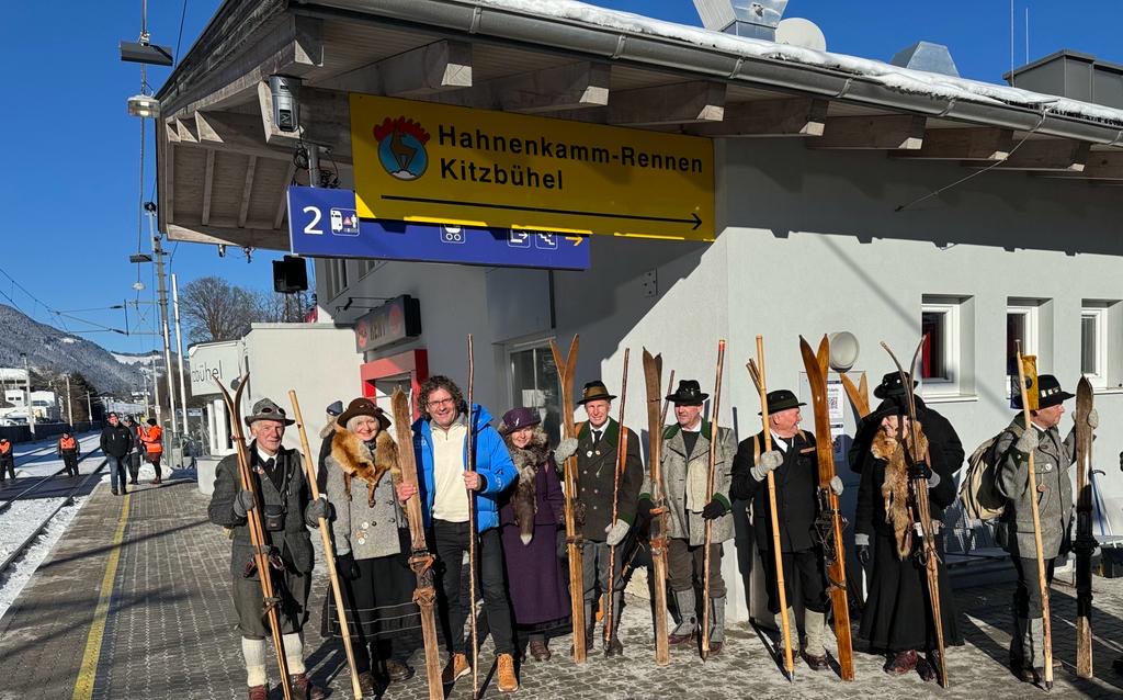 Die ÖBB sorgten für die Mobilität der Fans am Hahnenkammwochenende