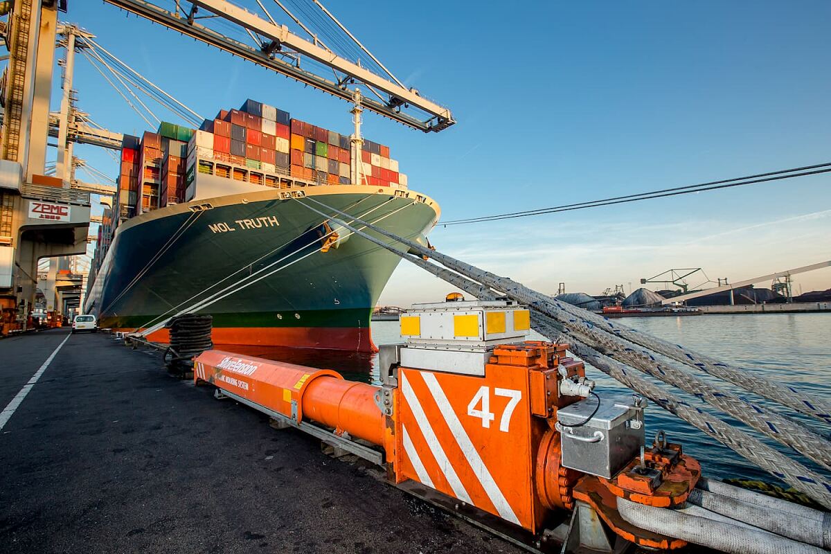 Port of RotterdamShoretension mooringsystem