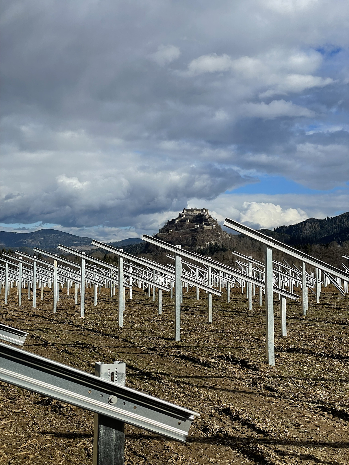 Agri-PV Anlage Thalsdorf Unterkonstruktion