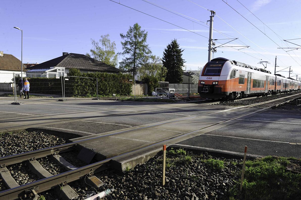 Neunkirchen Eisenbahnkreuzung Raglitzer Straße