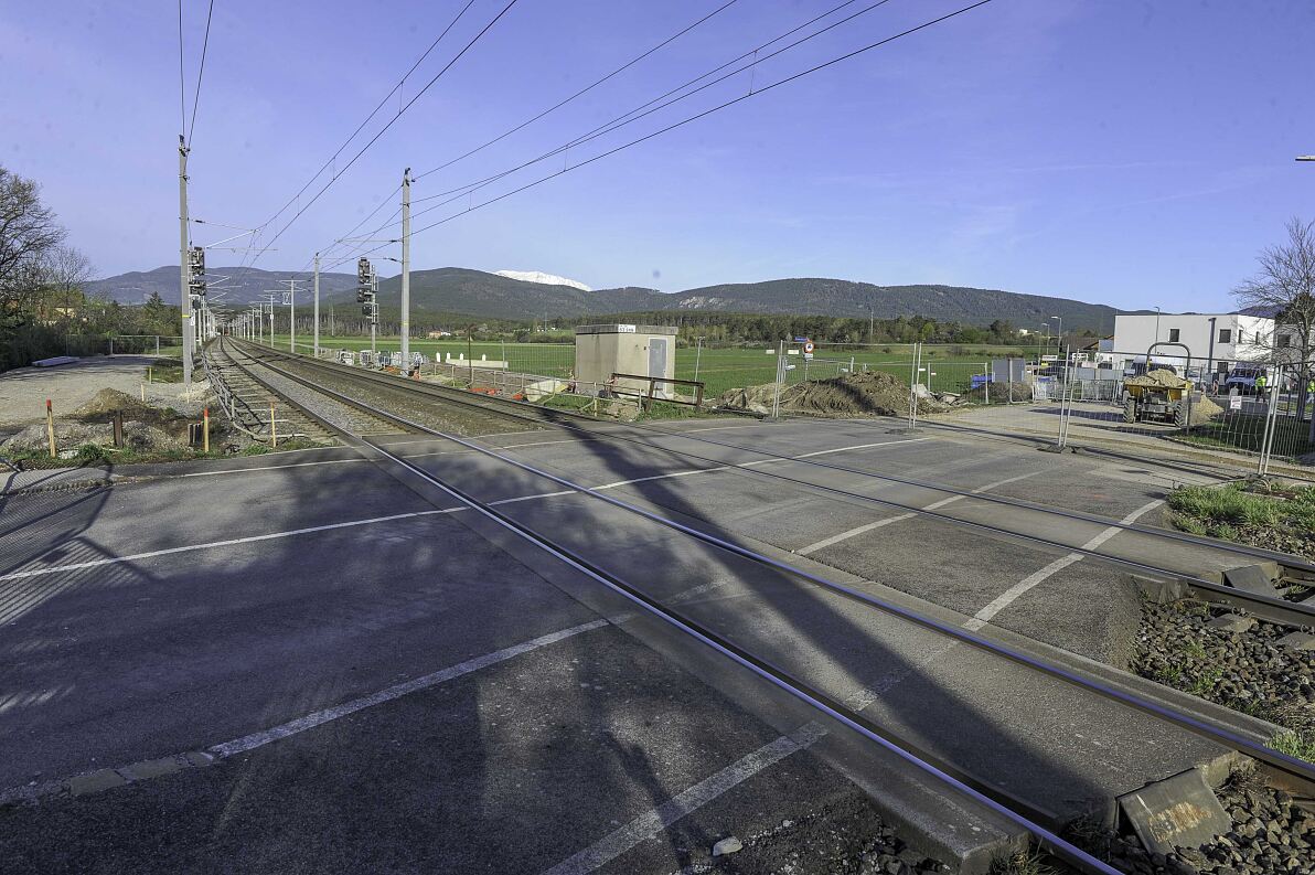Neunkirchen Eisenbahnkreuzung Raglitzer Straße