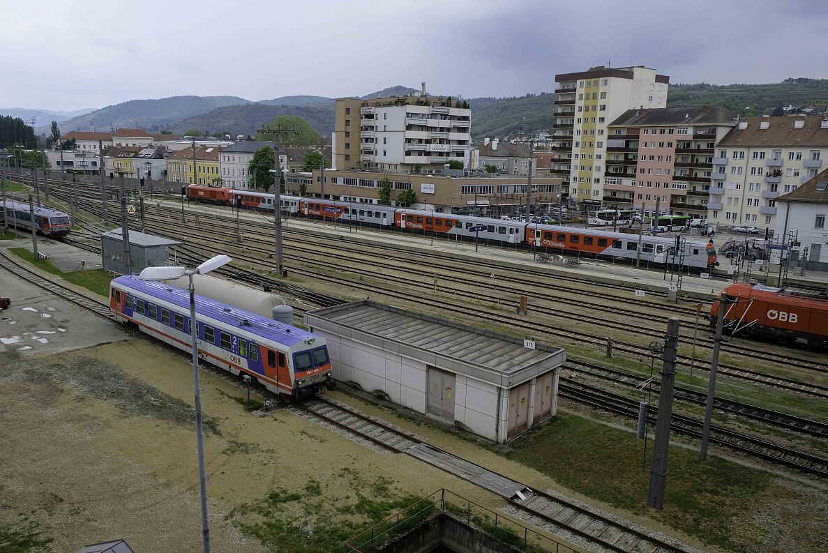 Stadtentwicklung beim Bahnhof Krems