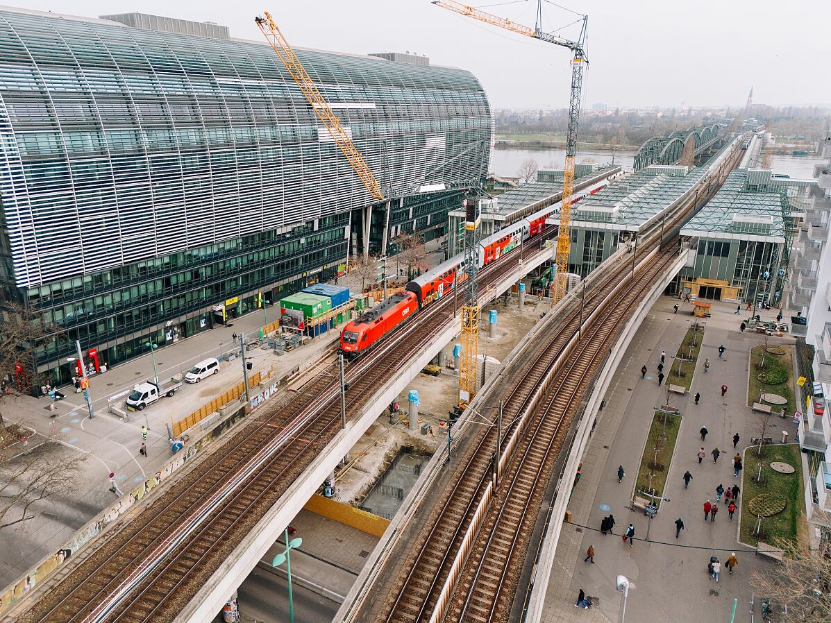 Bauarbeiten Wien Handelskai