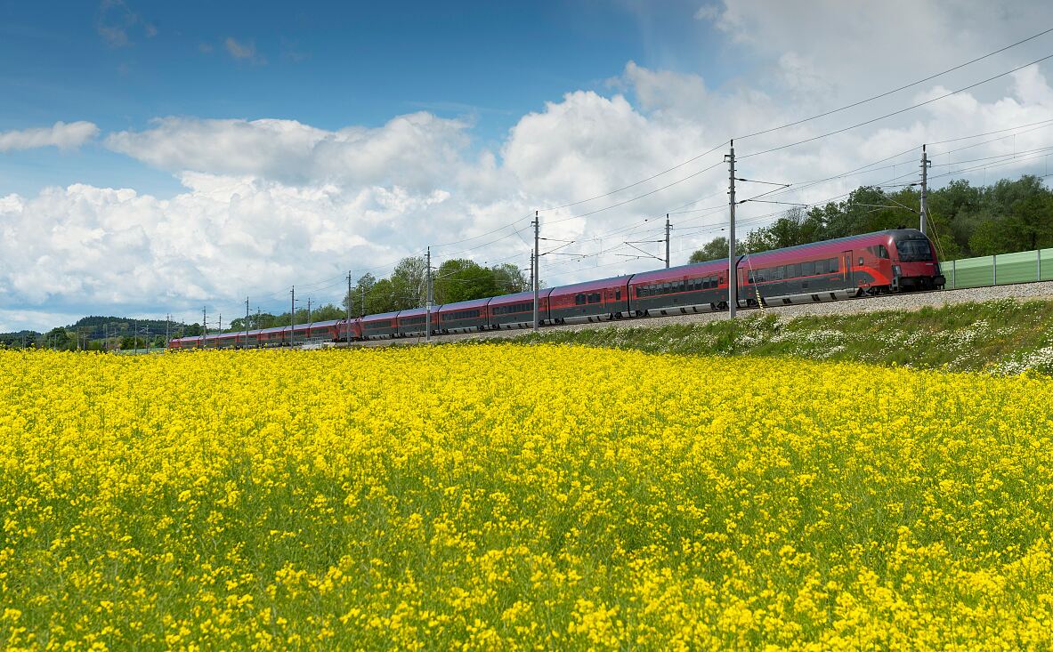 Zusatzangebot der ÖBB zu Fronleichnam.