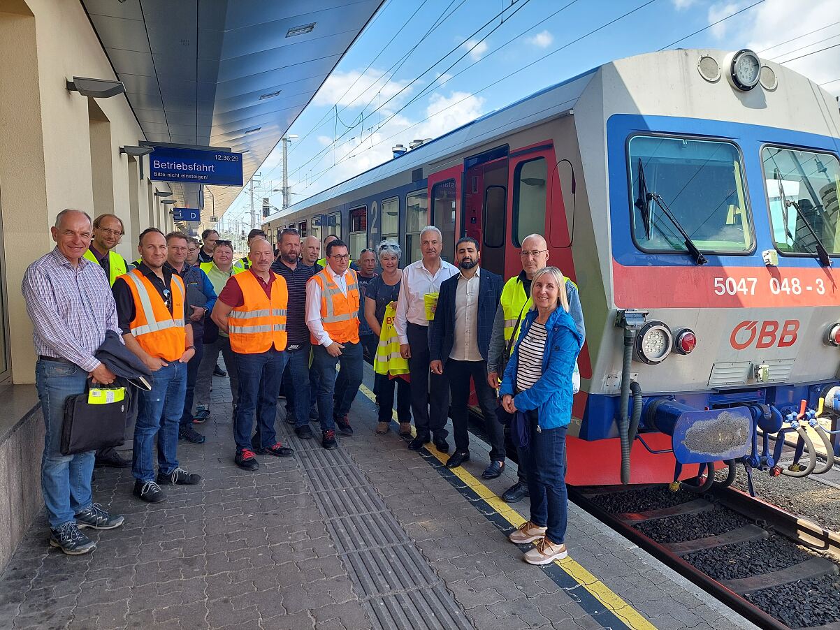 ÖBB Sonderfahrt zum Internationalen Tag für mehr Sicherheit an Eisenbahnkreuzungen