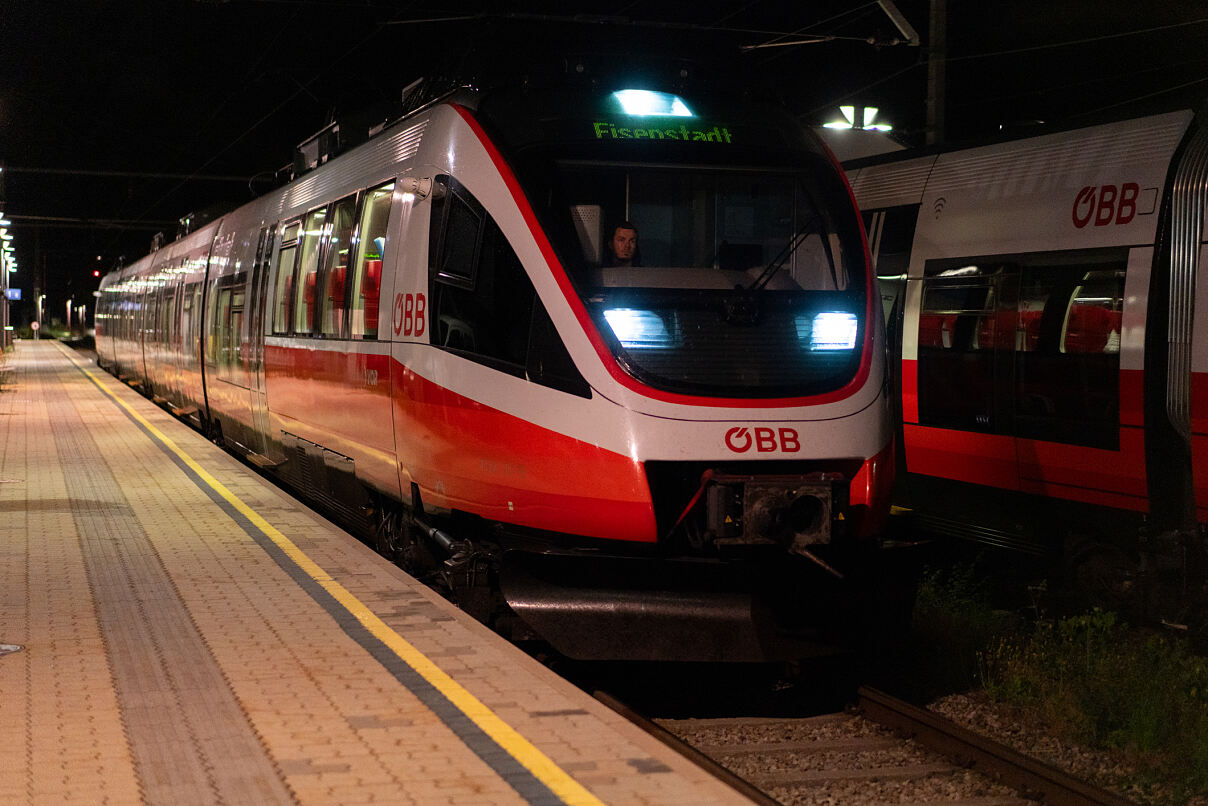 Nachtverbindung Wien-Eisenstadt Cityjet