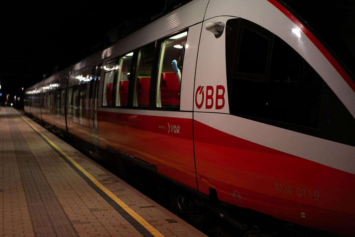 Nachtverbindung Wien-Eisenstadt Cityjet