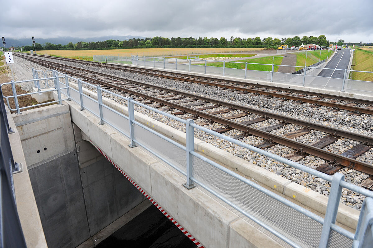 B54-Bahnunterführung in Wiener Neustadt