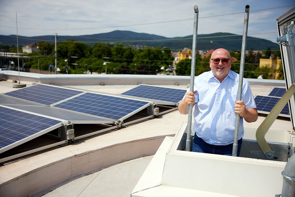 Photovoltaik Parkdeck Baden