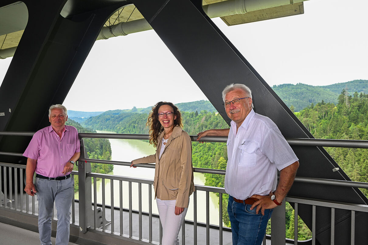 Jauntalbrücke Freigabe Radweg