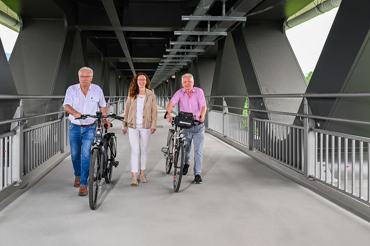 Jauntalbrücke Freigabe Radweg