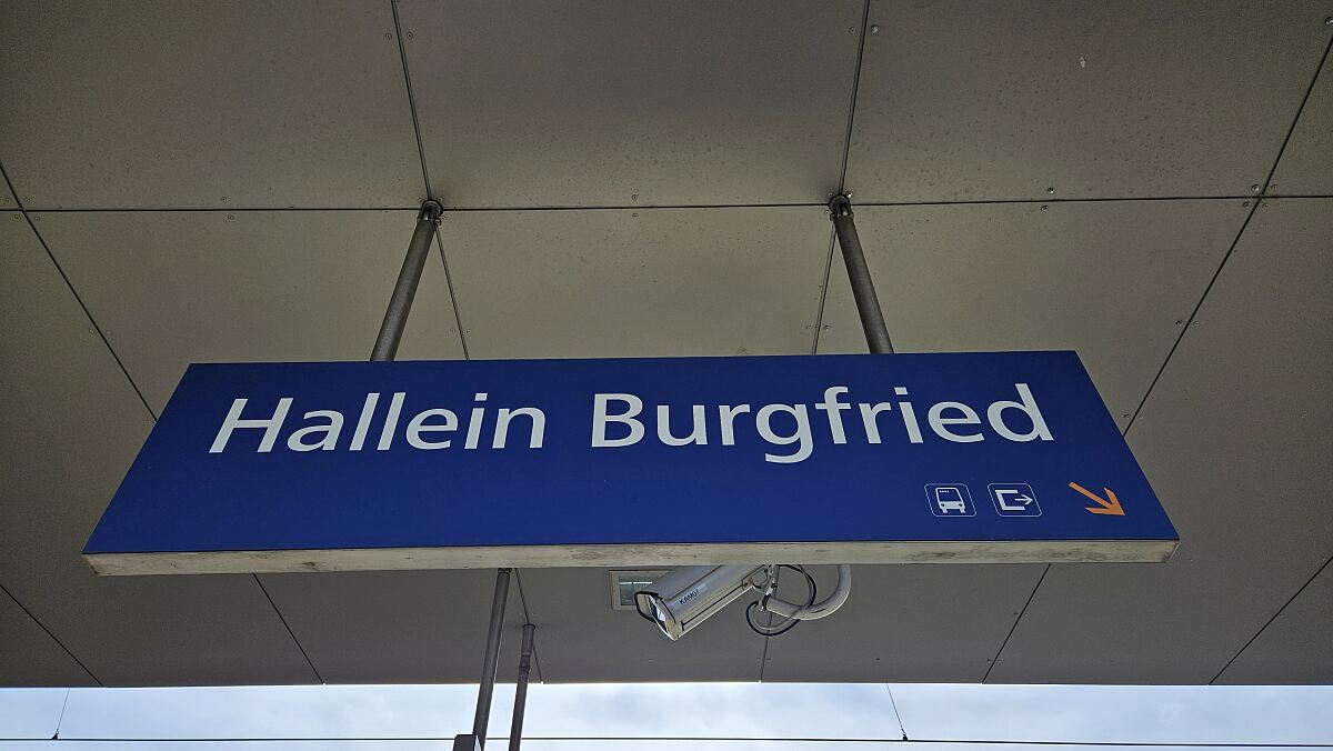 Haltestelle Hallein Burgfried