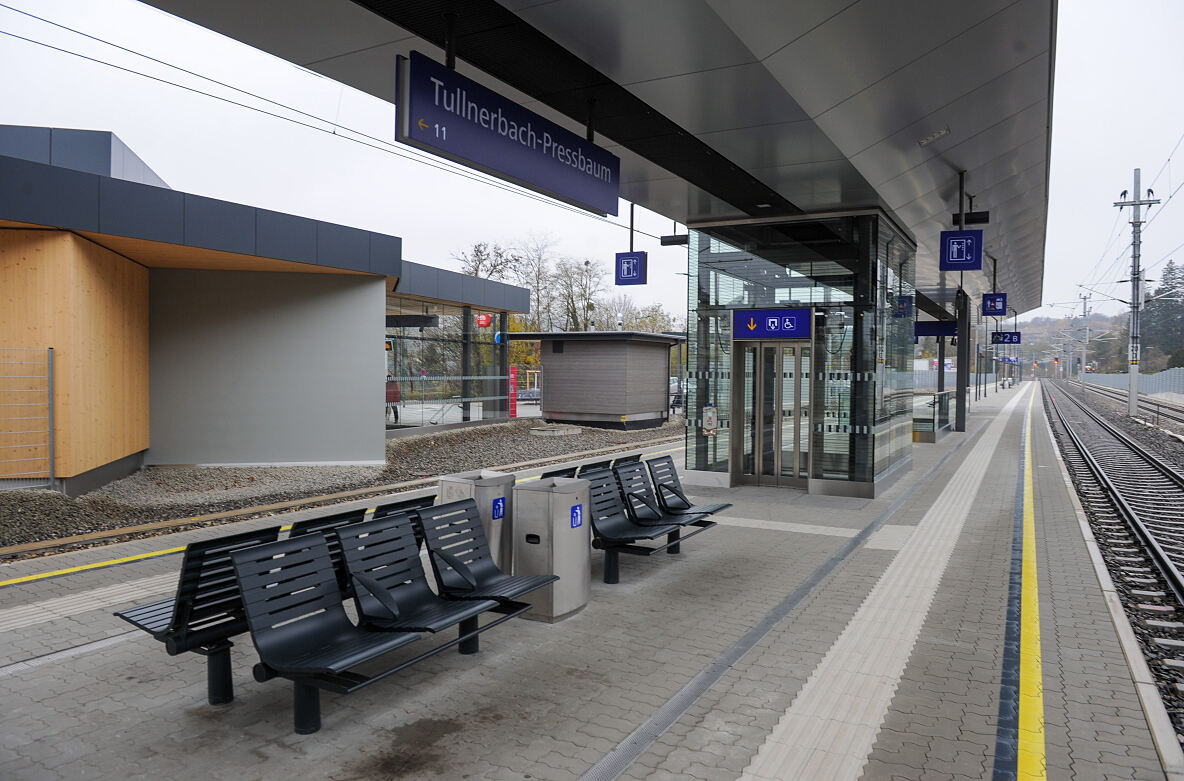 Bahnhof Tullnerbach-Pressbaum erstrahlt in neuem Glanz