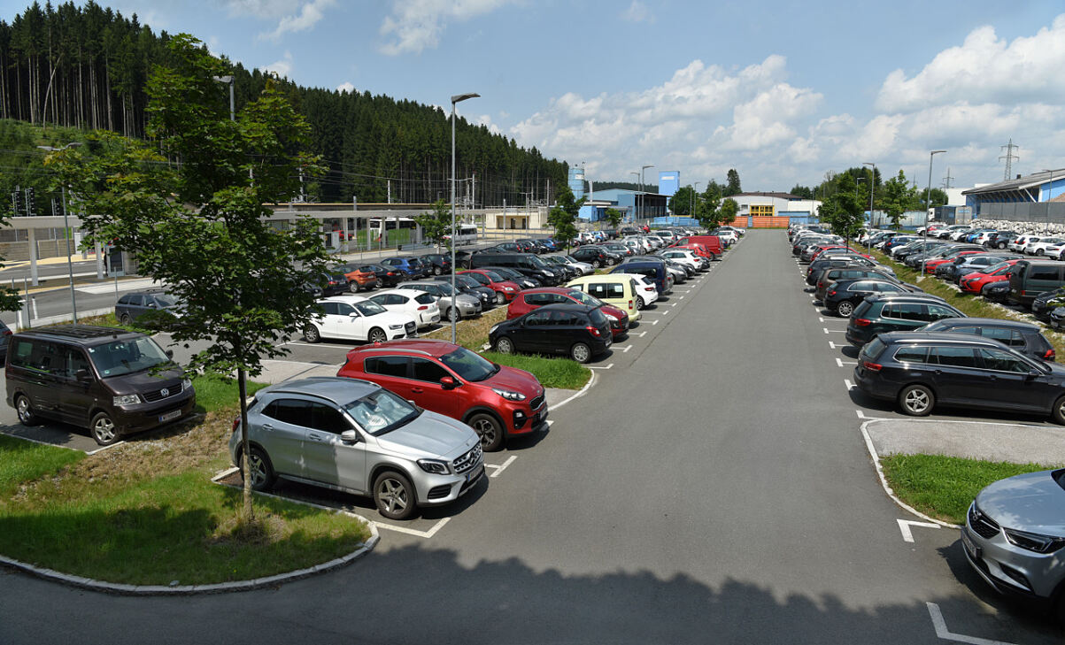 P&R Bahnhof Neumarkt am Wallersee