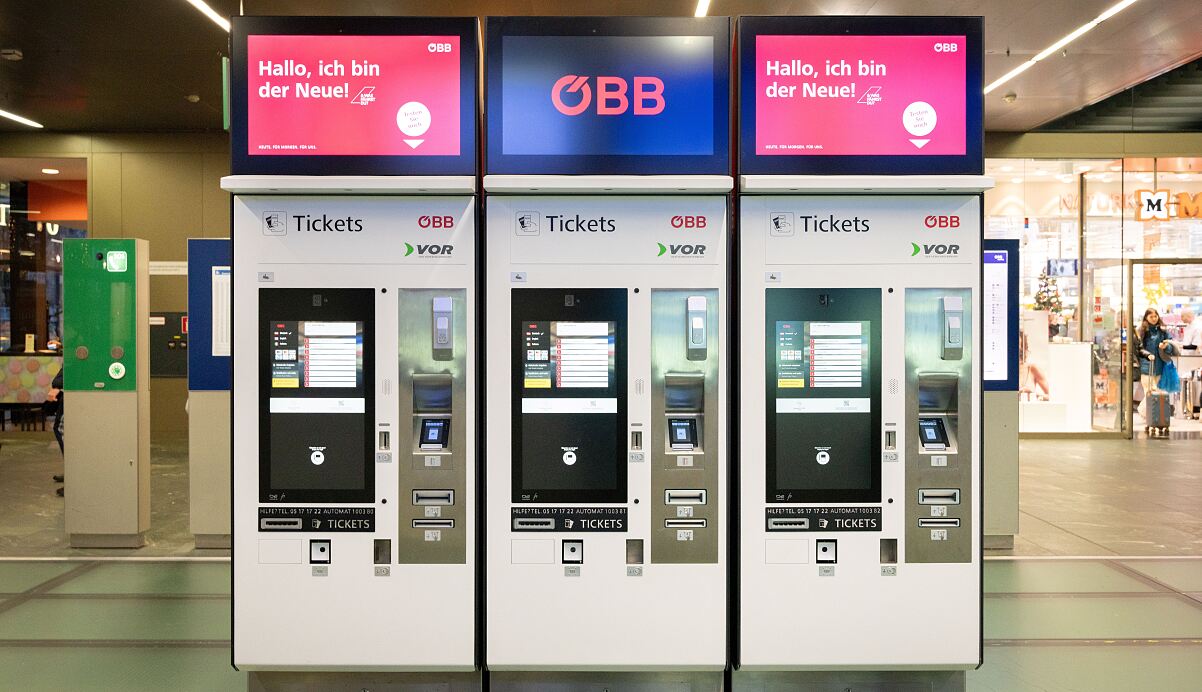 Neuer Ticket Automat