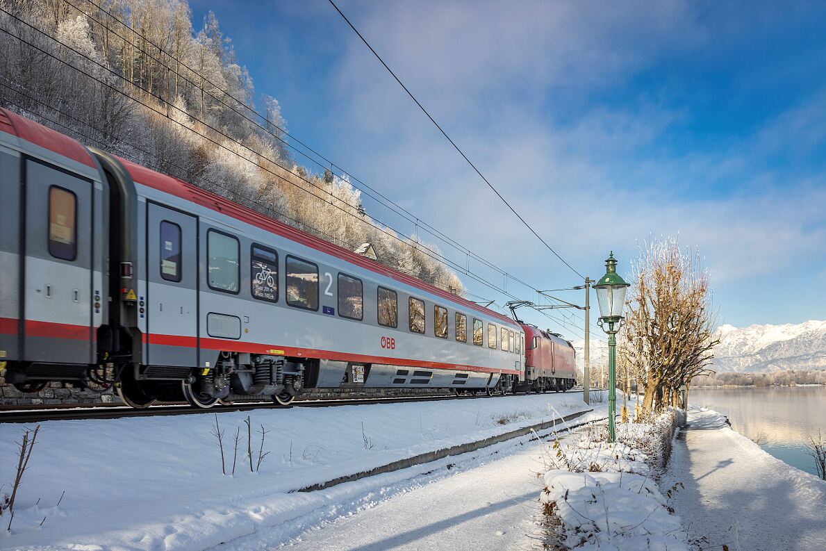 Mit der Bahn zur Ski WM