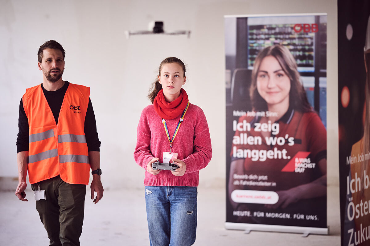 Wiener Töchtertag x  ÖBB (© ÖBB  Marek Knopp)