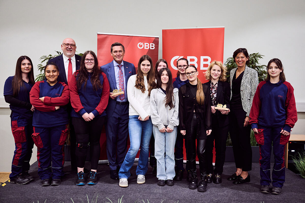 Wiener Töchtertag x  ÖBB (© ÖBB  Marek Knopp)