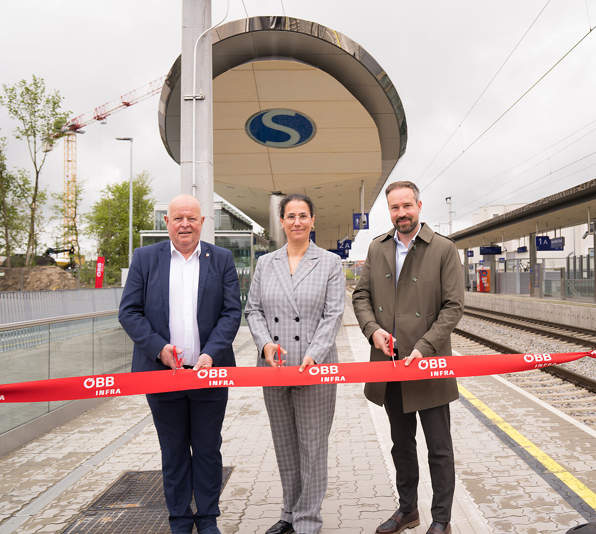 Fertigstellung Haltestelle Seekirchen Stadt