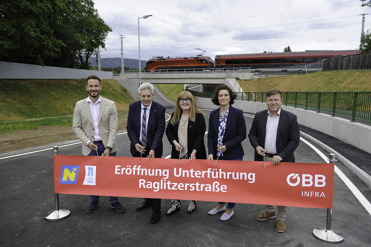 Eröffnung Unterführung Neunkirchen Raglitzerstraße