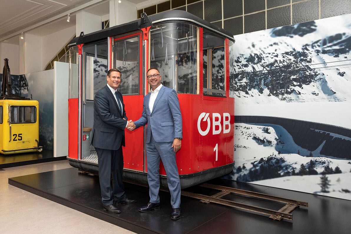 ÖBB x TMW Gondelübergabe (c) Technisches Museum Wien