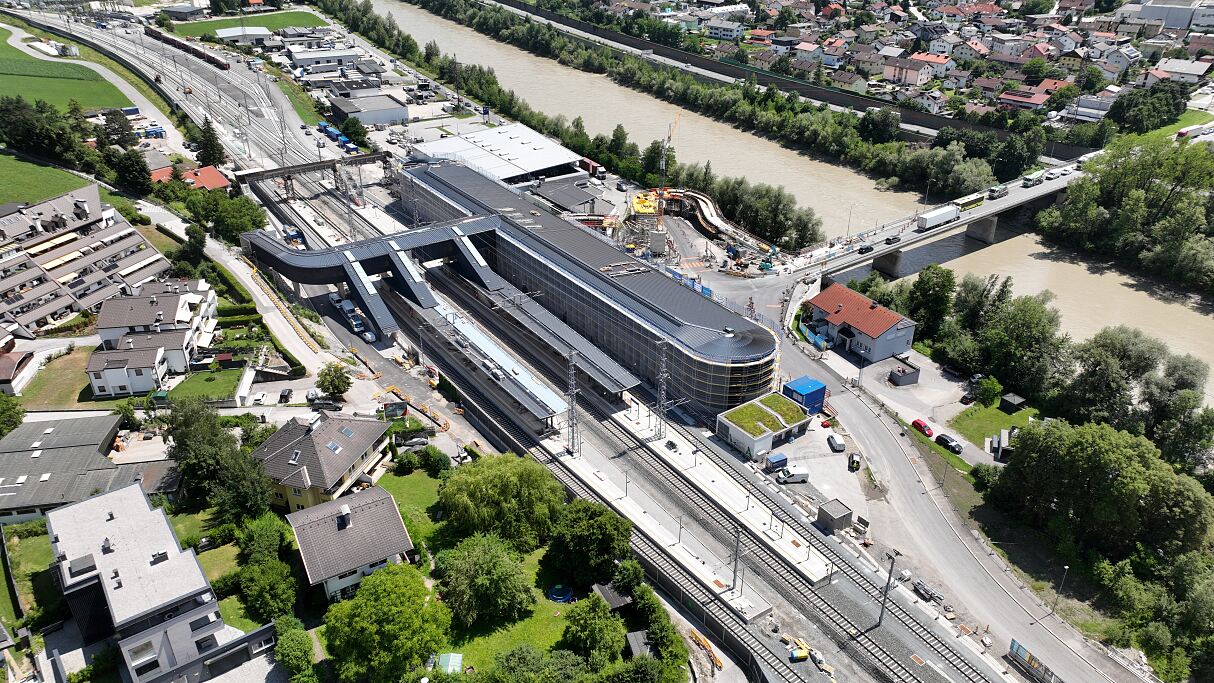 Neuer Bahnhof Fritzens-Wattens