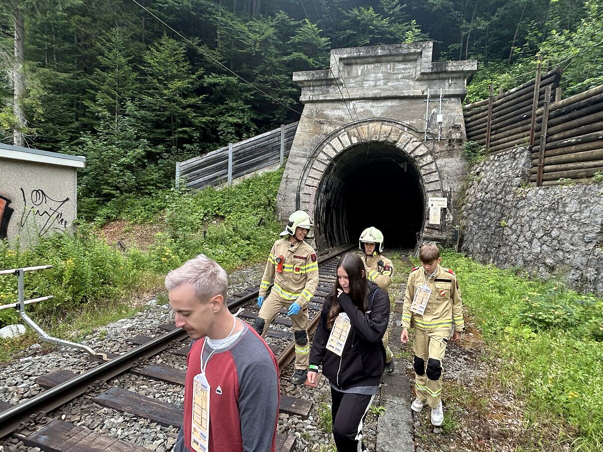 Einsatzübung Martinswandtunnel
