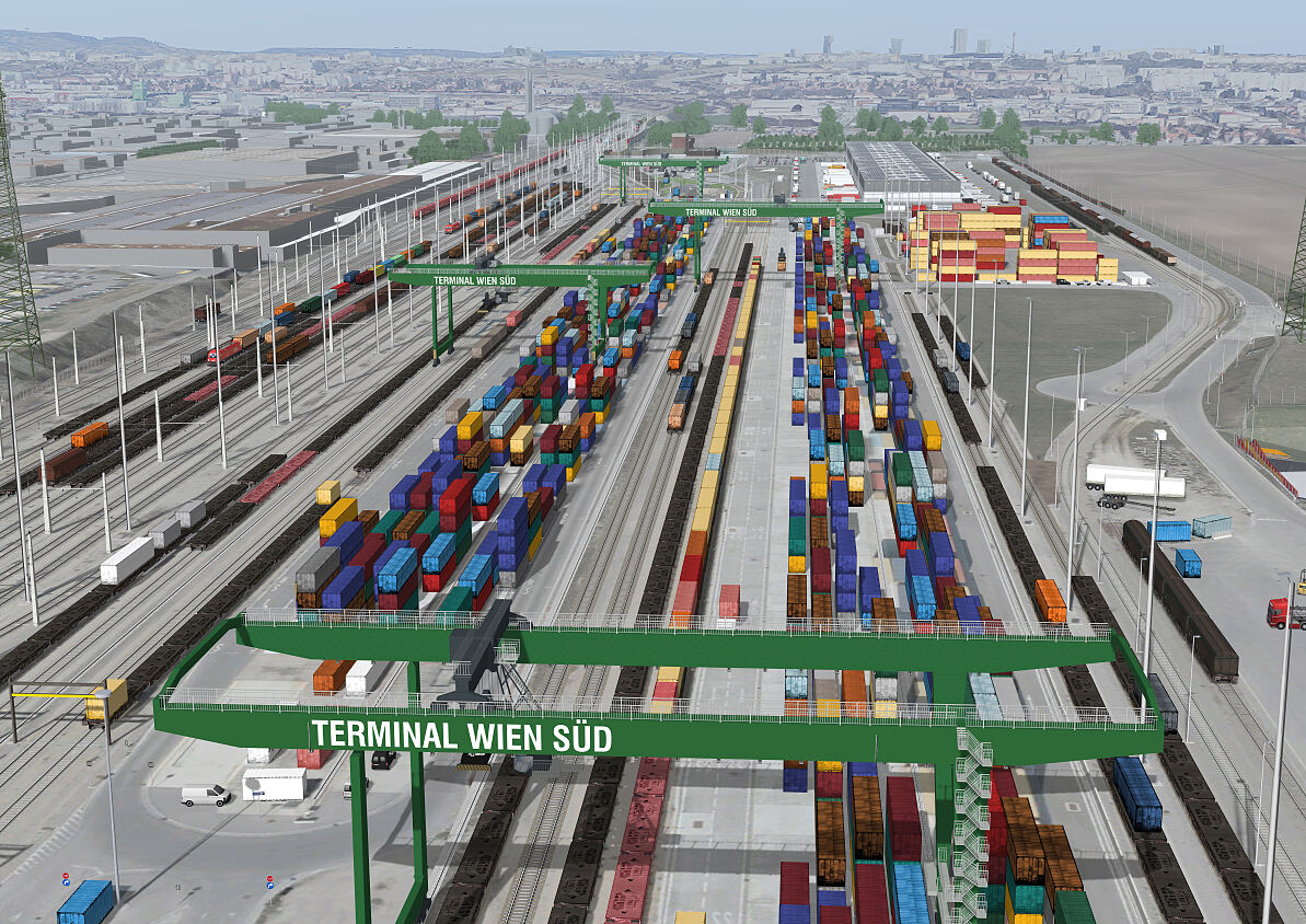 Der modernisierte Terminal Wien Süd © ÖBBgcvision.at