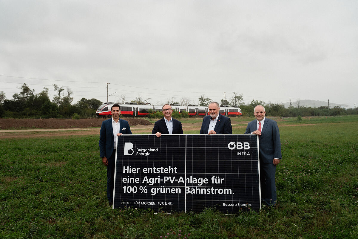 Baustart Agri-PV-Anlage Donnerskirchen