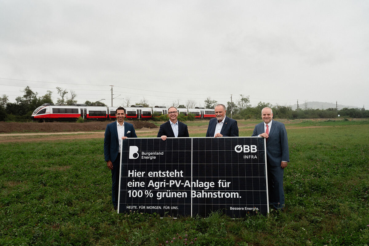 Baustart Agri-PV-Anlage Donnerskirchen