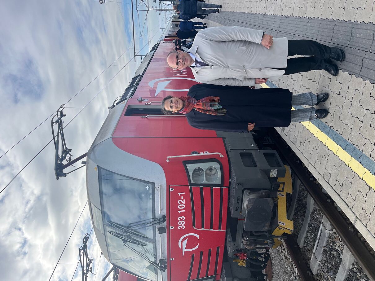 Marchegger Ostbahn_Elektrische Premierenfahrt Bratislava - Marchegg