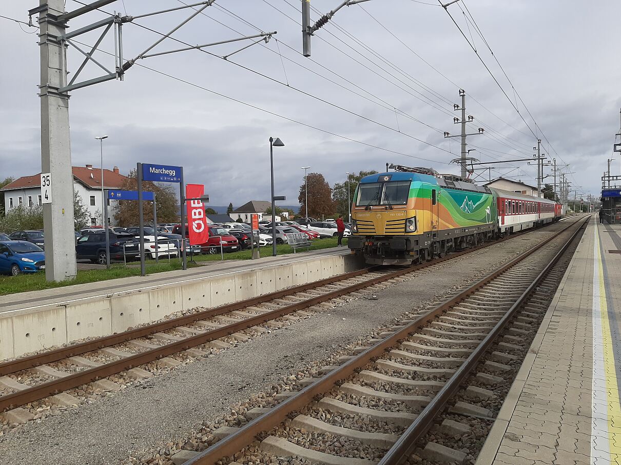 Marchegger Ostbahn_Elektrische Premierenfahrt Bratislava - Marchegg
