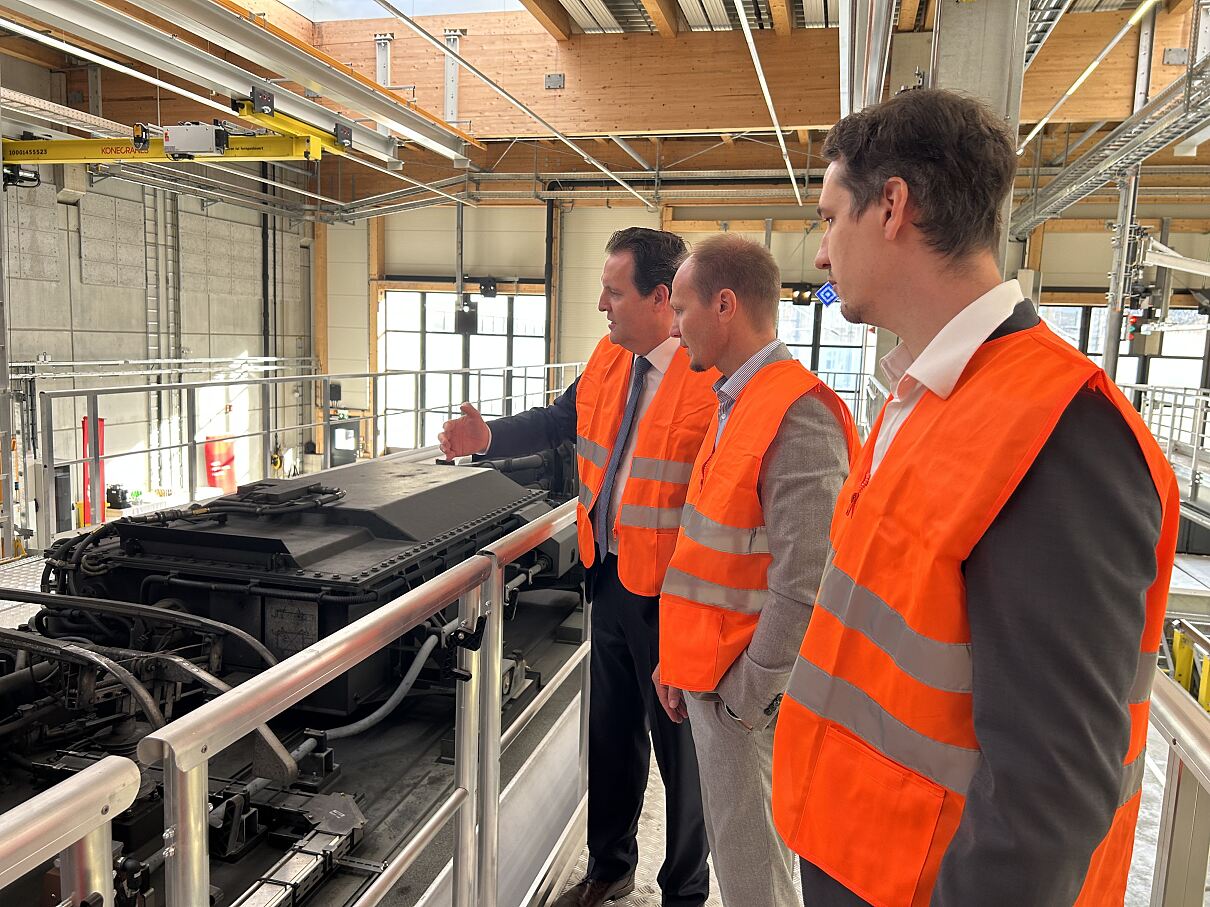 Eröffnung TS Servicehalle Innsbruck