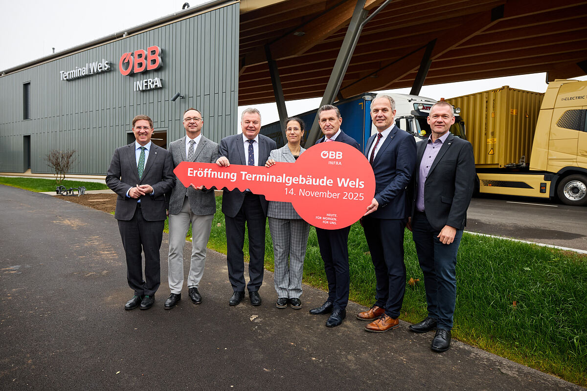 Neues Terminalgebäude in Wels