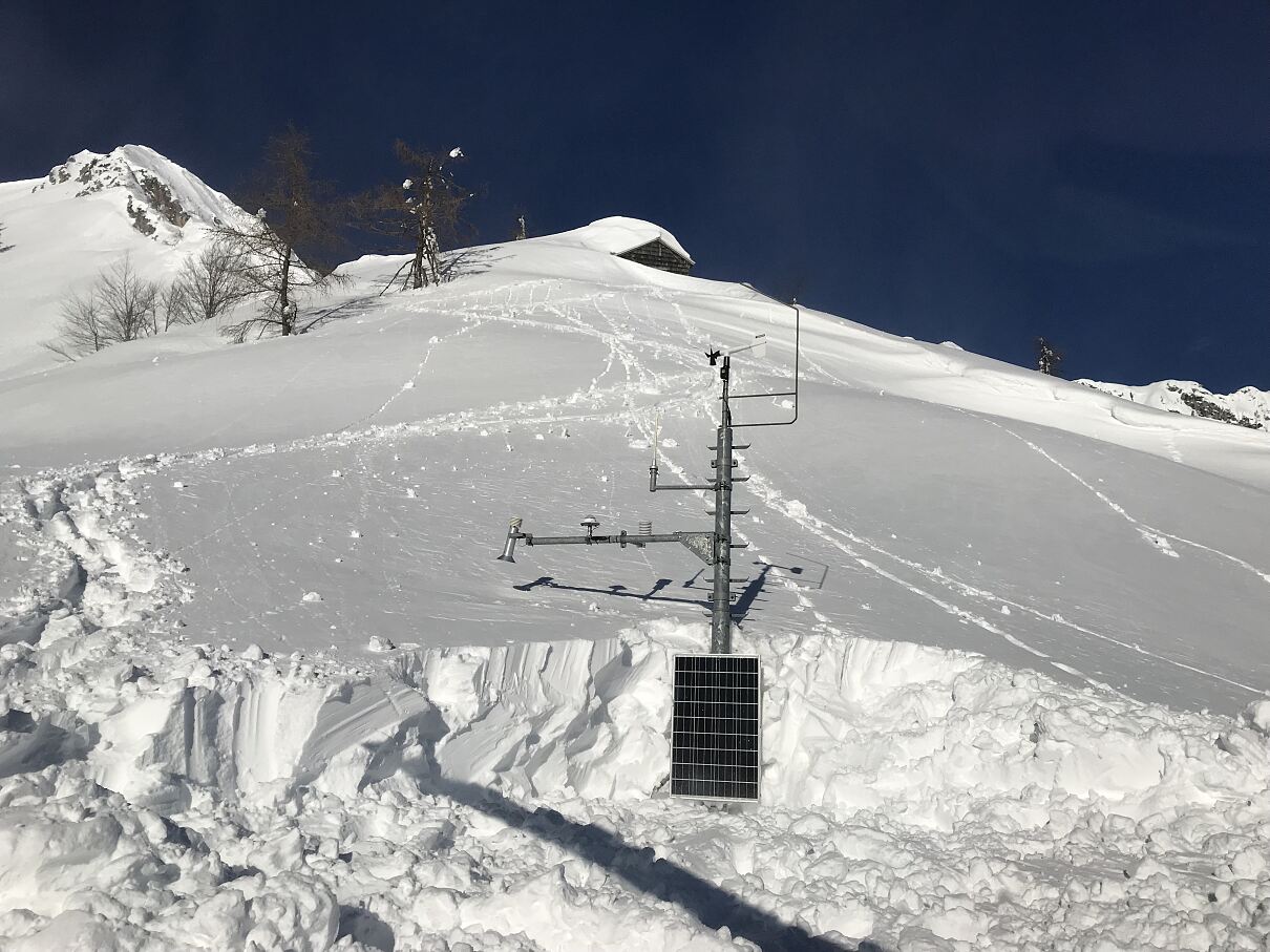 Schneemessstation_oberhalb Bf Hieflau_©ÖBB-Rachoy