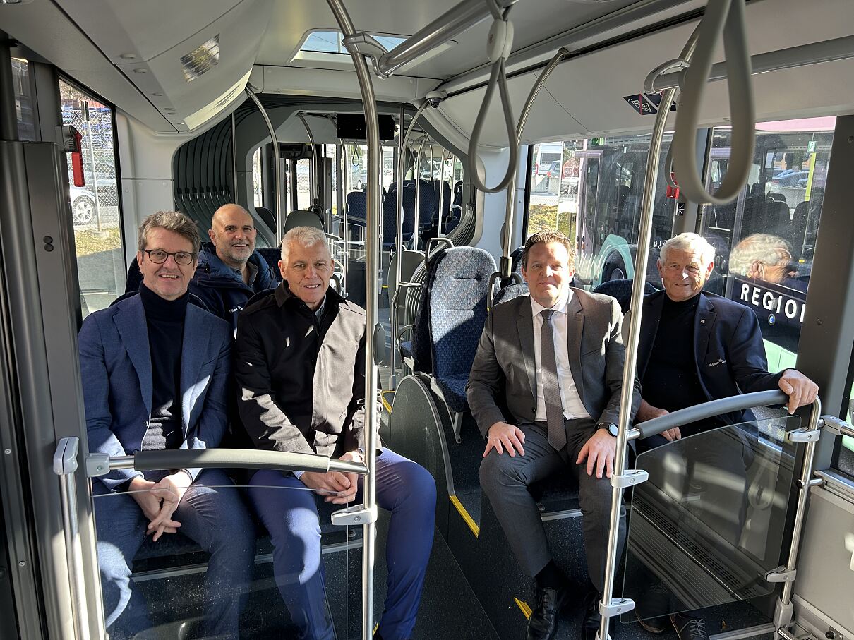 Präsentation neue Busflotte Regio Arlberg