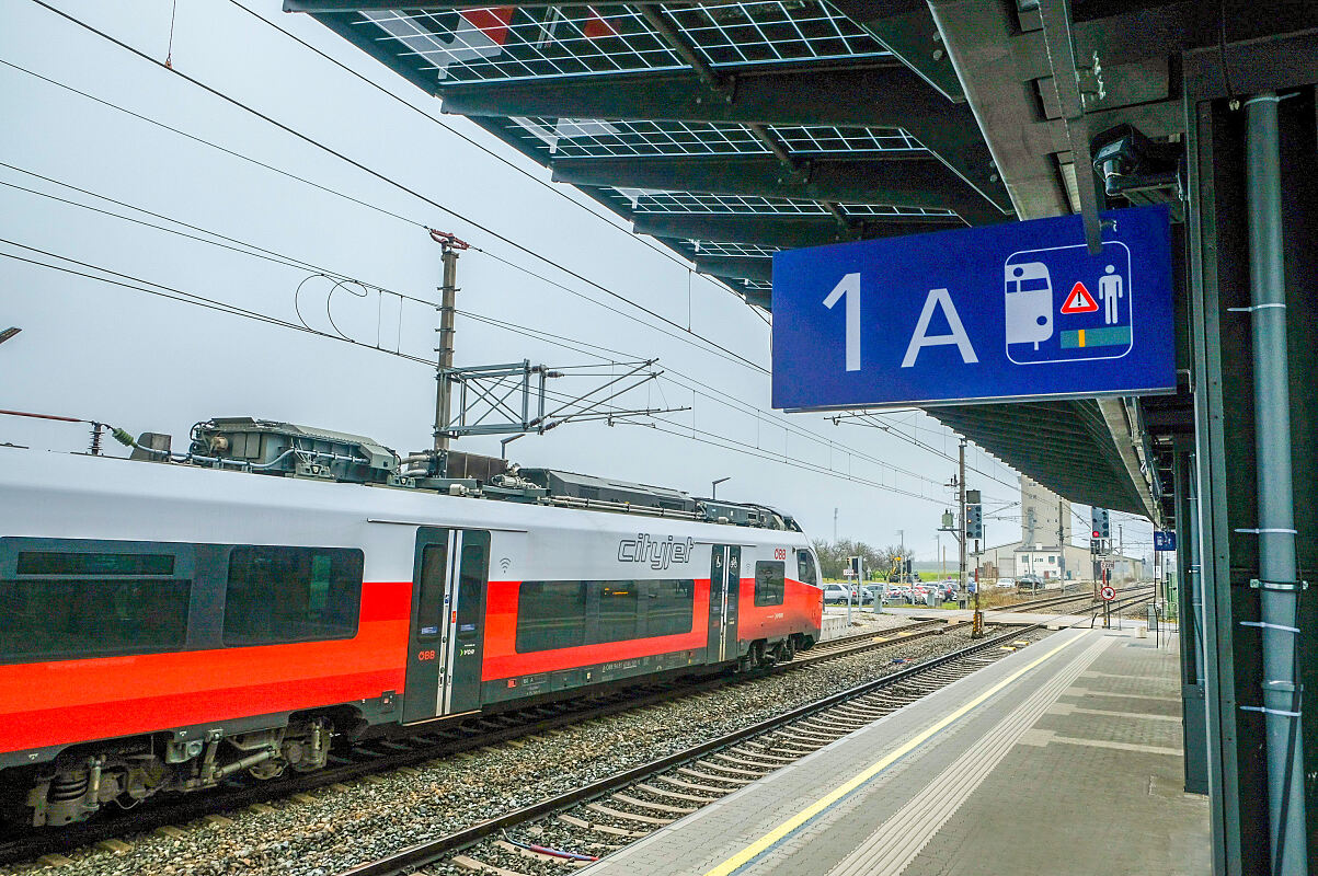 Modernisierter Bf. Kittsee